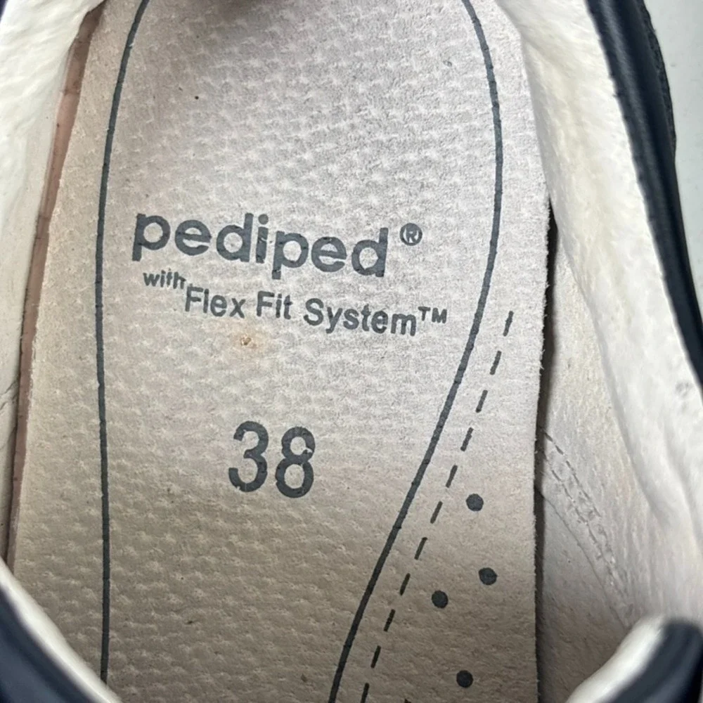 pediped Flex‎ Storm Boys US Size 6Y/38 Black Leather Oxford Dress School Shoes